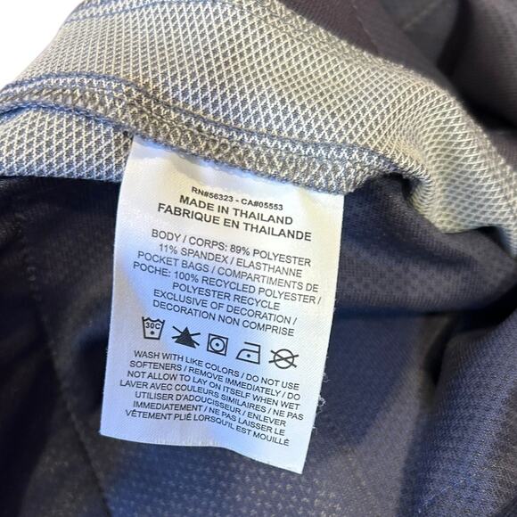 NIKE Grey Gray Dri Fit Performance Chino 10 inch Shorts Men's Size 33 - Picture 7 of 7